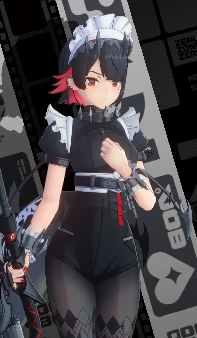 ゼンレスゾーンゼロ エレン mod Ellen without skirt and chains