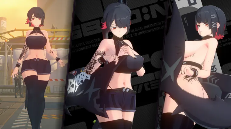 ゼンレスゾーンゼロ エレン mod Goth Ellen
