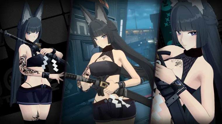 ゼンレスゾーンゼロ 雅 mod Goth Miyabi