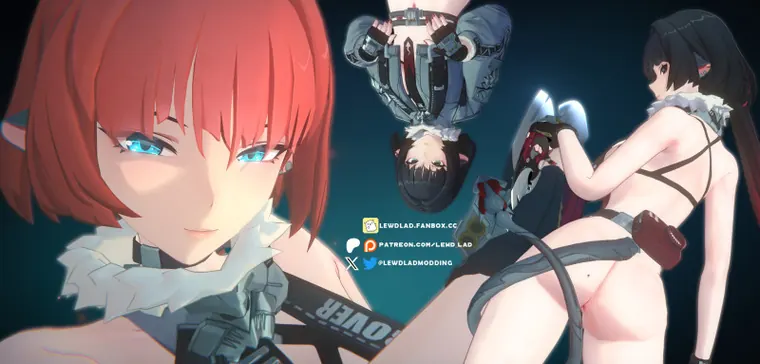 ゼンレスゾーンゼロ ジェーン mod Jane Doe Strapped Seductress