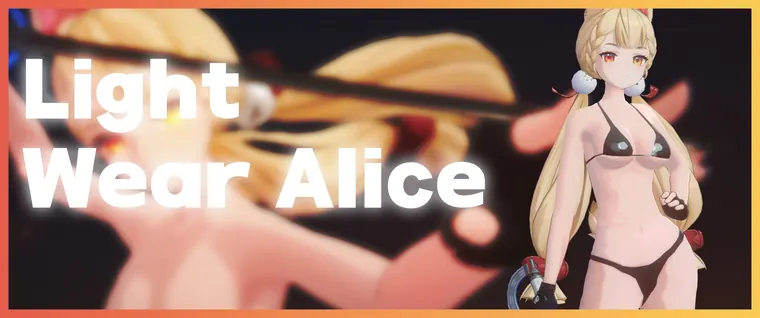 ゼンレスゾーンゼロ アリス mod Light Wear Alice