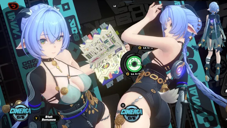 ゼンレスゾーンゼロ ルシア mod Lucia toggles and bangs fixed.
