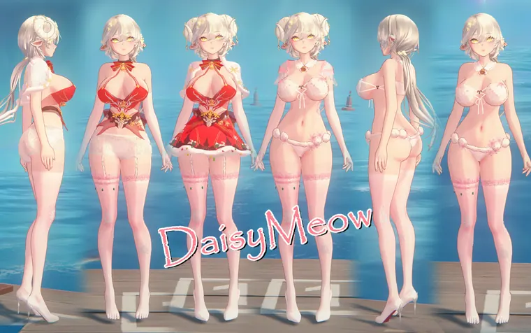 ゼンレスゾーンゼロ ルシア mod Lucia Xmas Sheep