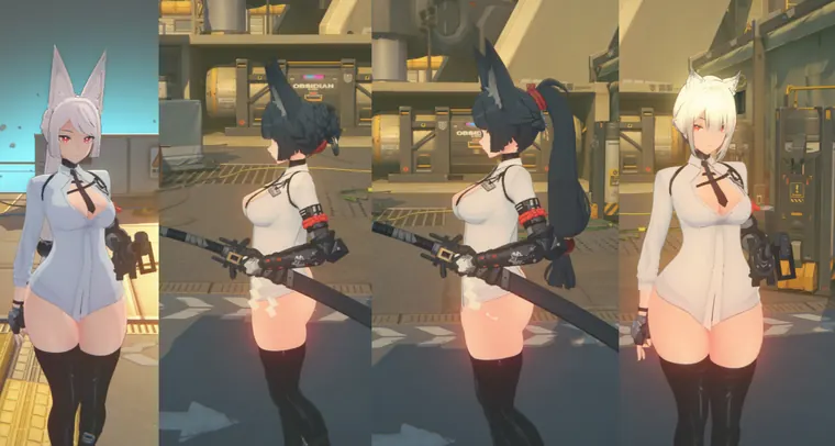 ゼンレスゾーンゼロ 雅 mod Miyabi BH FX edit