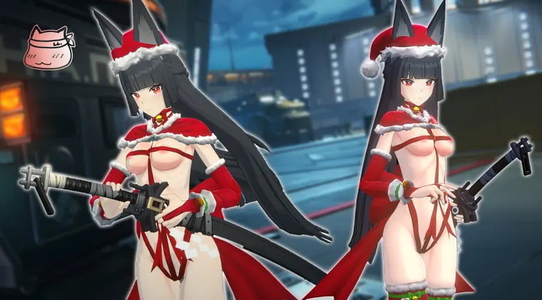 ゼンレスゾーンゼロ 雅 mod Miyabi Festive Red Ribbons