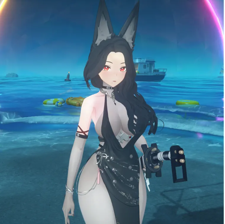 ゼンレスゾーンゼロ 雅 mod Miyabi Void Hunter Hair mod Merge
