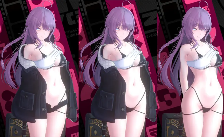 ゼンレスゾーンゼロ ニコ mod Nicole Casual wear（Multiple versions）