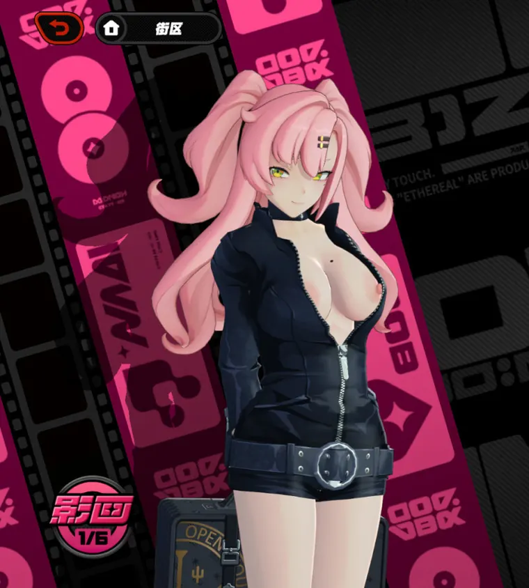 ゼンレスゾーンゼロ ニコ mod Nicole leather  妮可皮衣