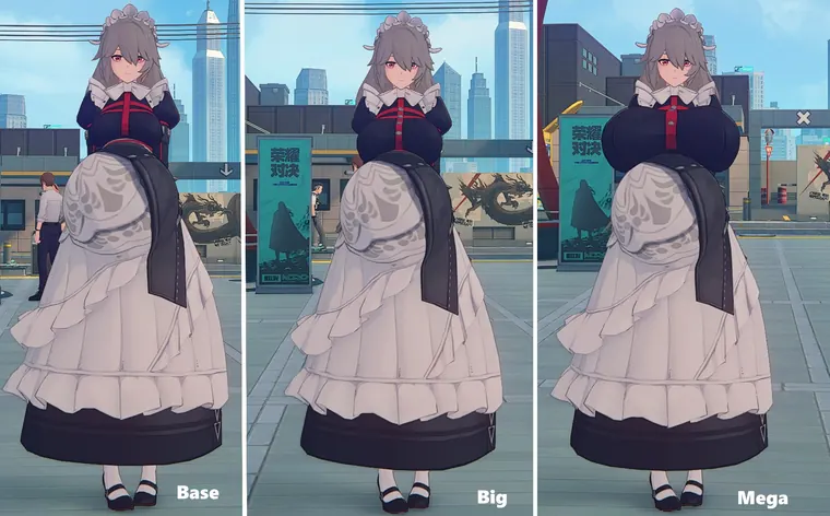 ゼンレスゾーンゼロ リナ mod Pregant Rina