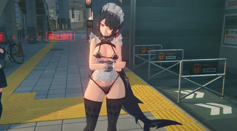 ゼンレスゾーンゼロ エレン mod Pubic Hair texture for Exce's Ellen Joe