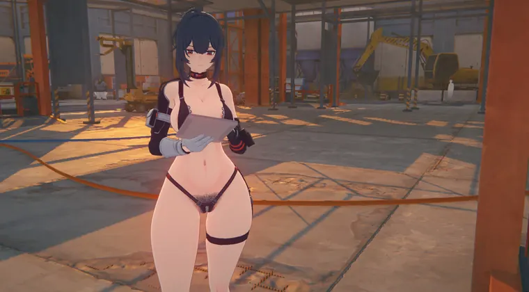 ゼンレスゾーンゼロ グレース mod Pubic Hair texture for Exce's Grace (Updated)