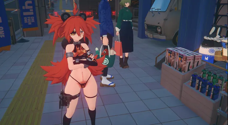 ゼンレスゾーンゼロ クレタ mod Pubic Hair texture for Exce's Koleda