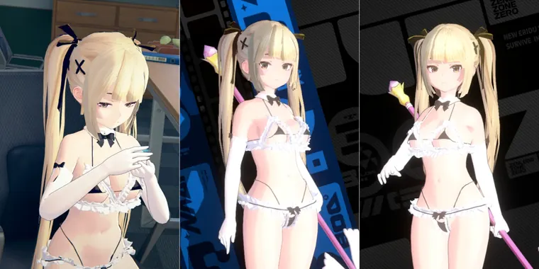 ゼンレスゾーンゼロ 青衣 mod Qingyi Cos Marie Rose