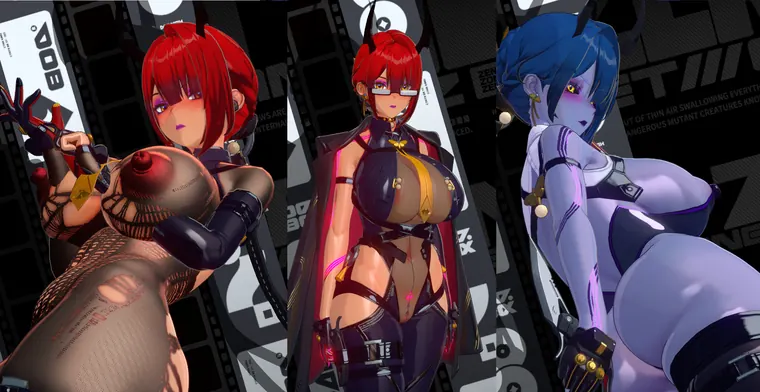 ゼンレスゾーンゼロ イヴリン mod Retexture Hot Evelyn in Tights MC