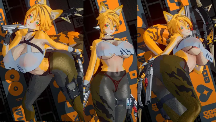 ゼンレスゾーンゼロ プルクラ mod Retexture Pulchra in tights MC