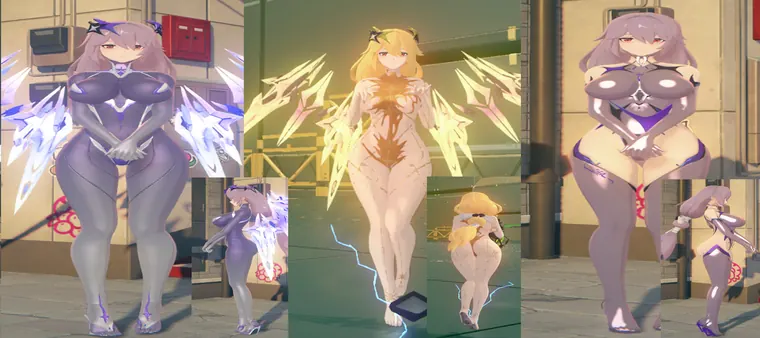 ゼンレスゾーンゼロ リナ mod Rina 仿钻折光(Nornium)(SFW)