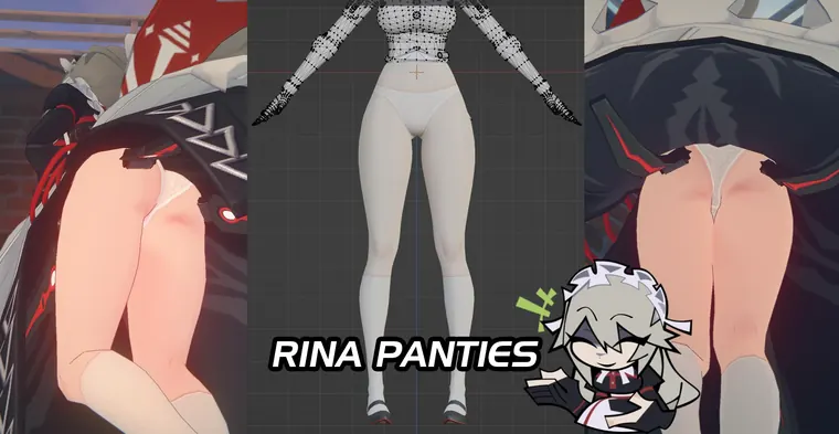 ゼンレスゾーンゼロ リナ mod Rina Panties