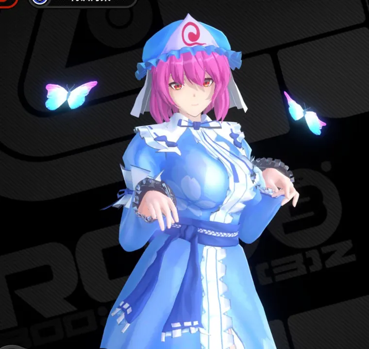 ゼンレスゾーンゼロ リナ mod rina：Saigyouji Yuyuko