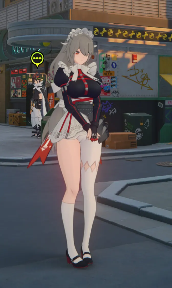 ゼンレスゾーンゼロ リナ mod Rina Shorter Skirt