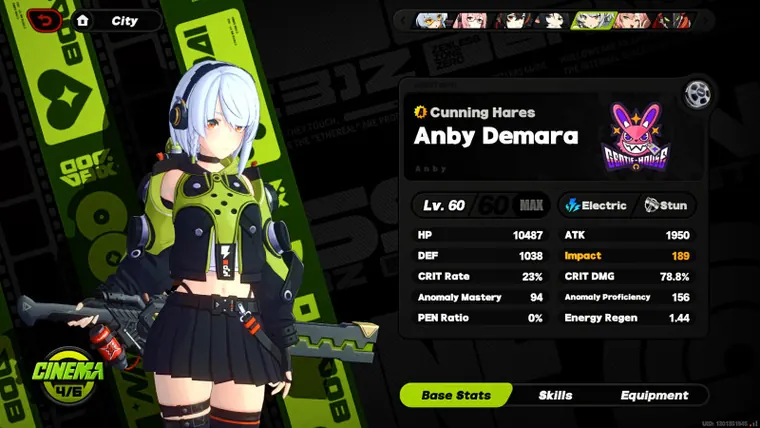 ゼンレスゾーンゼロ アンビー mod Slightly Enhanced Anby