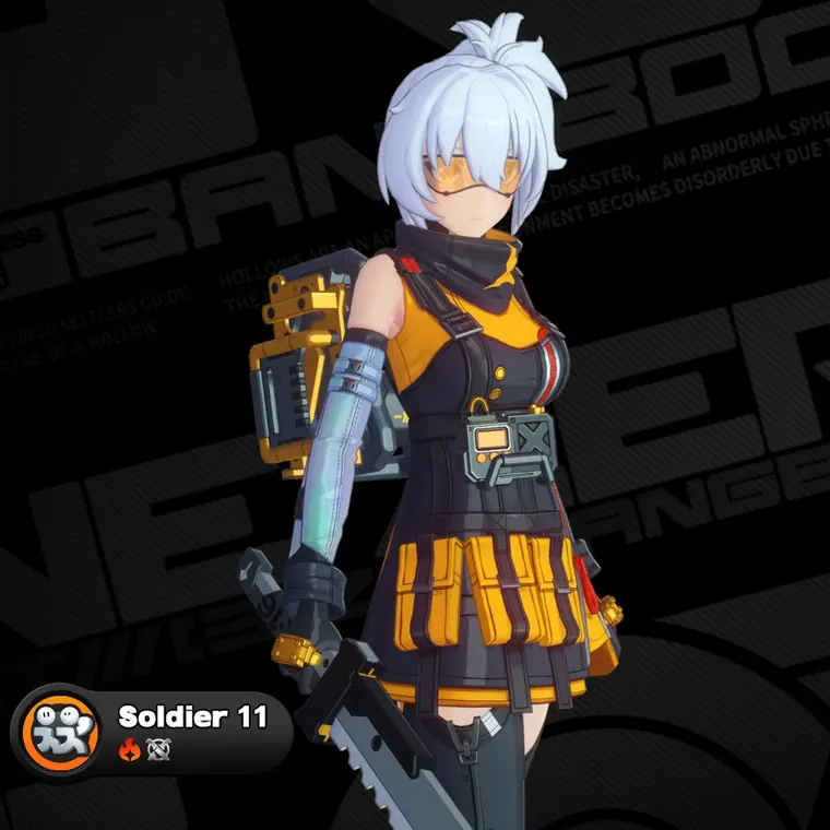 ゼンレスゾーンゼロ 11号 mod Soldier 11 - Yellow Pantsu