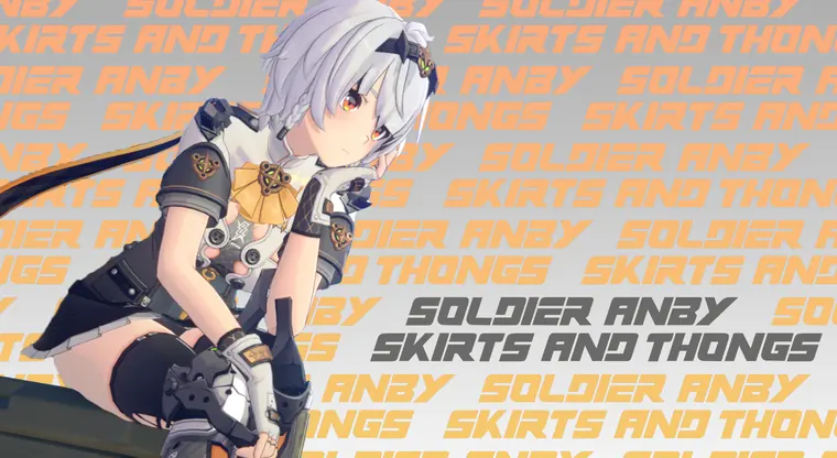 ゼンレスゾーンゼロ 0号・アンビー mod Soldier Anby Skirts &amp; Thongs