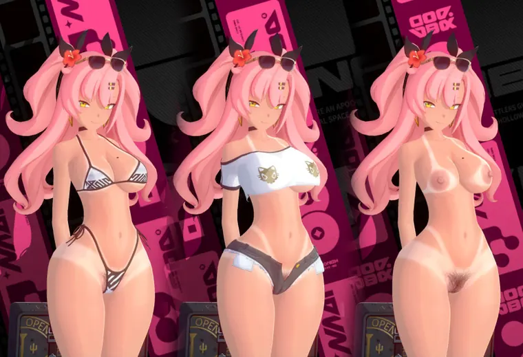 ゼンレスゾーンゼロ ニコ mod Tanned Nicole