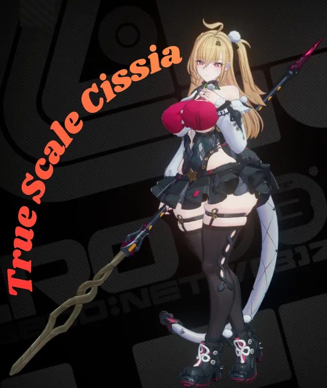 ゼンレスゾーンゼロ シーシィア mod True Scale Cissia