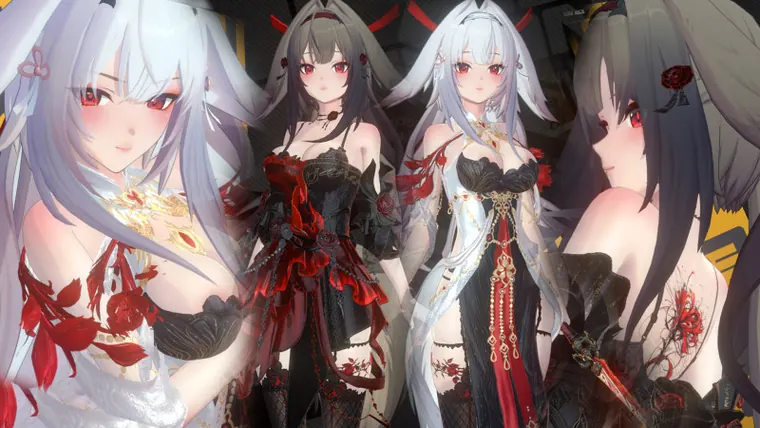 ゼンレスゾーンゼロ 葉瞬光 mod Ye Shunguang Crimson Moon&amp;White Plume