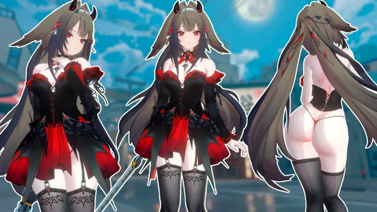 ゼンレスゾーンゼロ 葉瞬光 mod Ye Shunguang Scarlet Goth