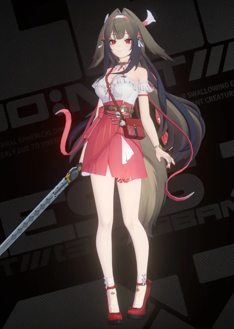 ゼンレスゾーンゼロ 葉瞬光 mod Ye Shunguang Skin Short Skirt