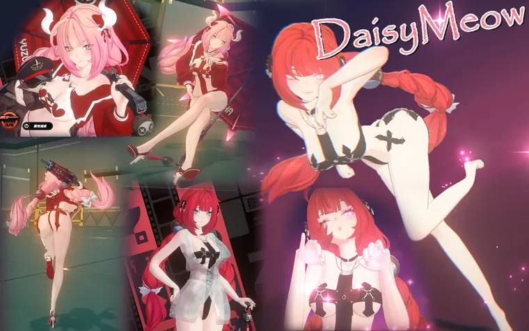 ゼンレスゾーンゼロ 柚葉 mod Yuzuha Devil Heart