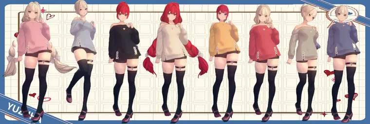 ゼンレスゾーンゼロ 柚葉 mod yuzuha-on_a_date_v111 (1)