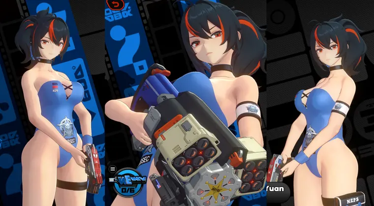 ゼンレスゾーンゼロ 朱鳶 mod Zhu Yuan PUBSEC Leotard 1.1 Patch fixed