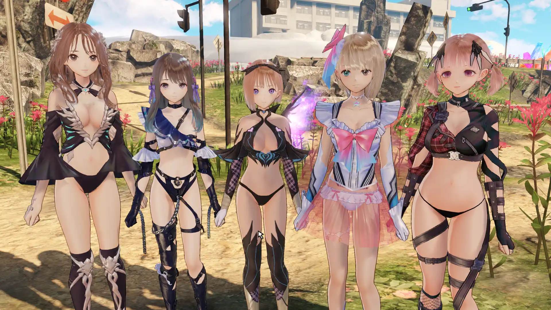 BLUE REFLECTION TIE/帝 リフレクター衣装ヌードmod