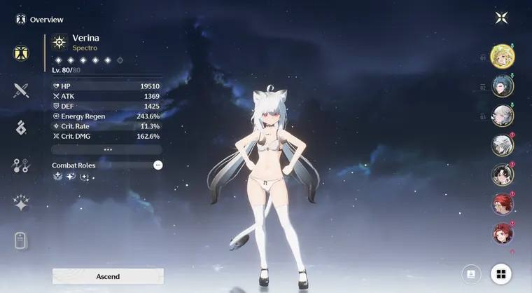 鳴潮 ヴェリーナ Verina Verina Neko mod