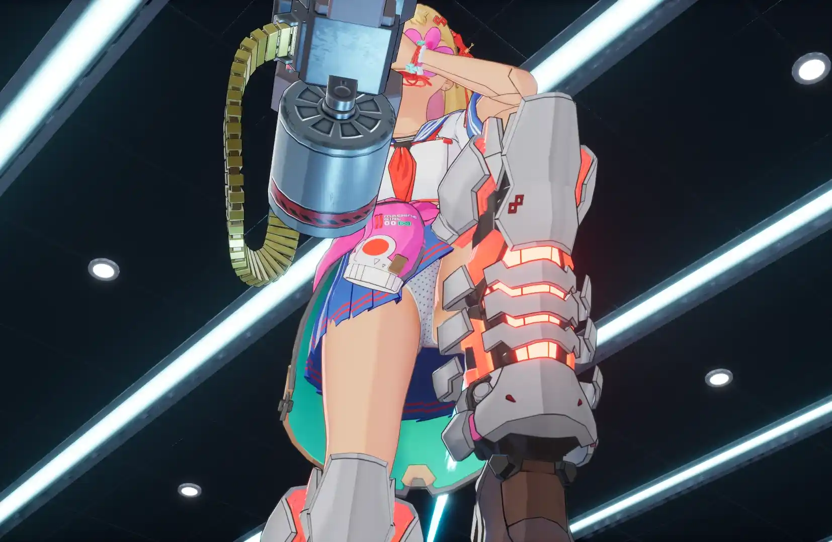 ゼンシンマシンガール No-skirt mask（fixed version） mod