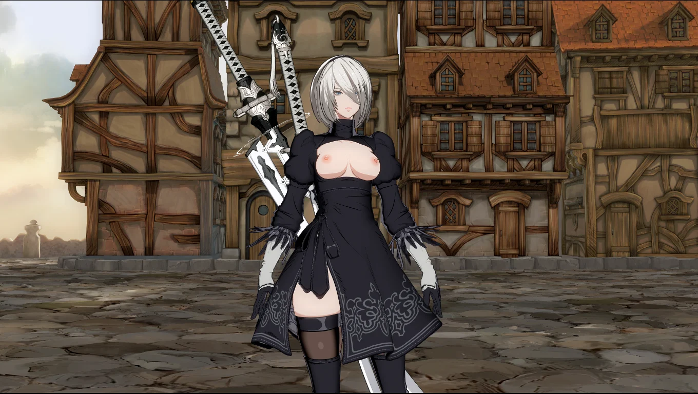 GBVSR 2B 2B topless variants mod