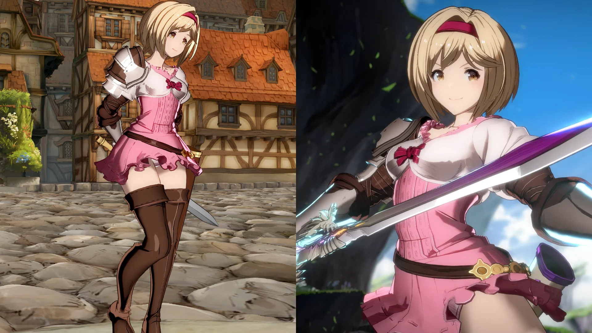 GBVSR ジータ Chirarism Djeeta / Djeeta white underwear mod