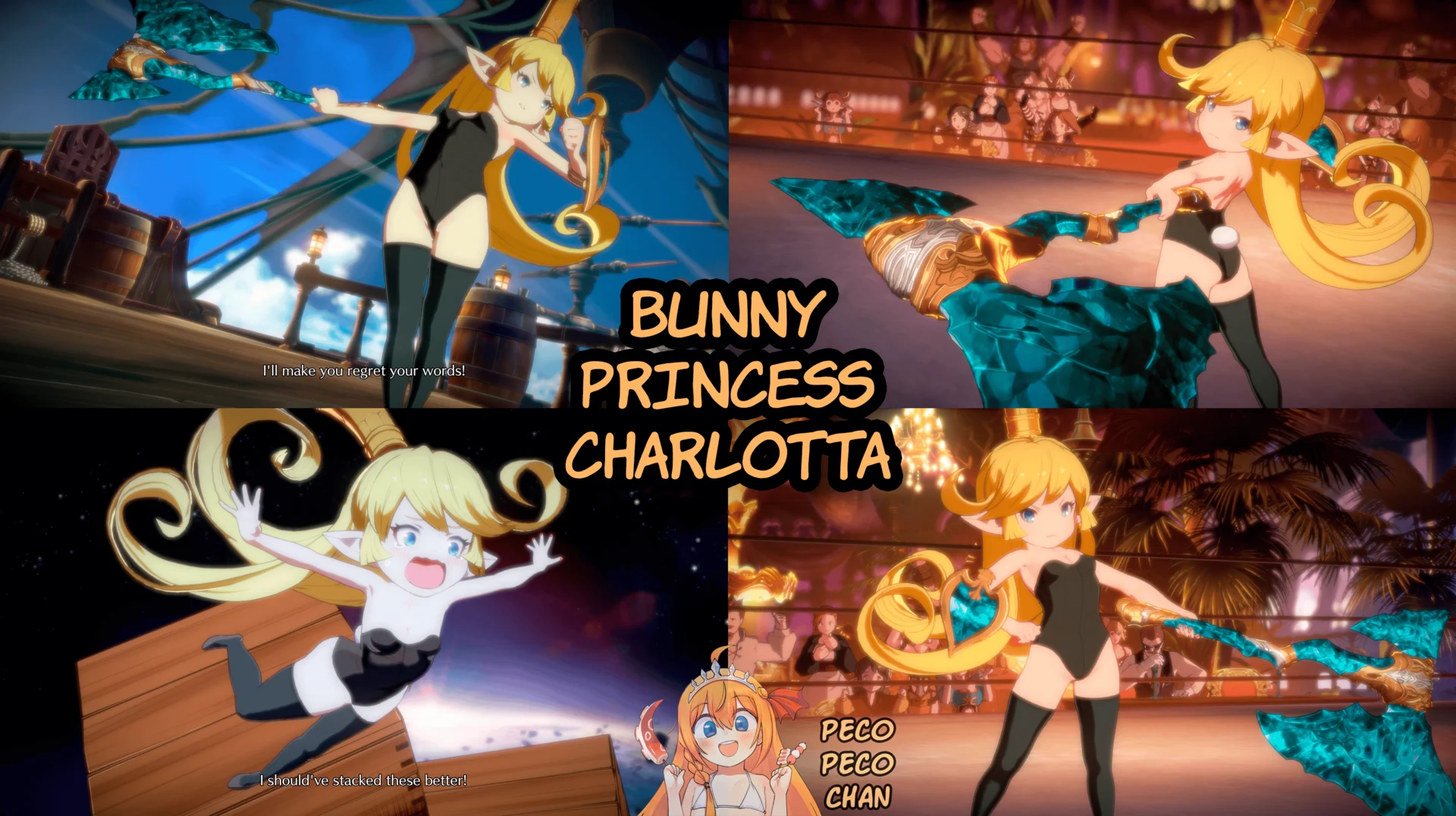 GBVSR シャルロッテ PecoPeco Bunny Charlotta mod