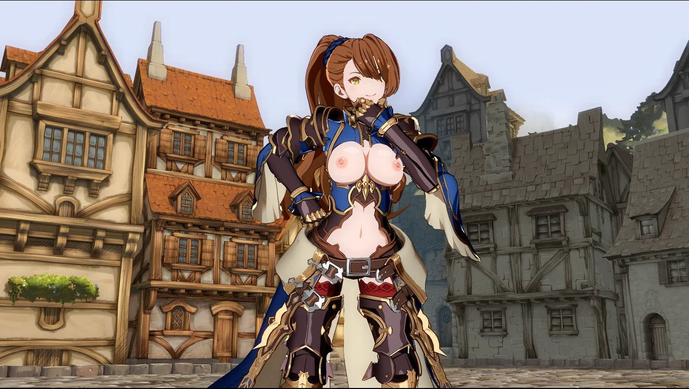 GBVSR ベアトリクス Topless Beatrix mod
