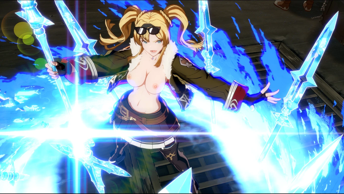 GBVSR ゼタ Zeta Costume02 Topless mod