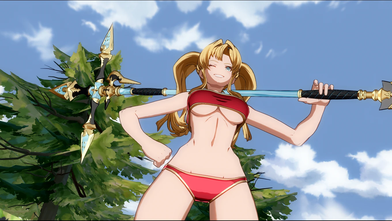 GBVSR ゼタ Zeta Tube Top Swimsuit mod