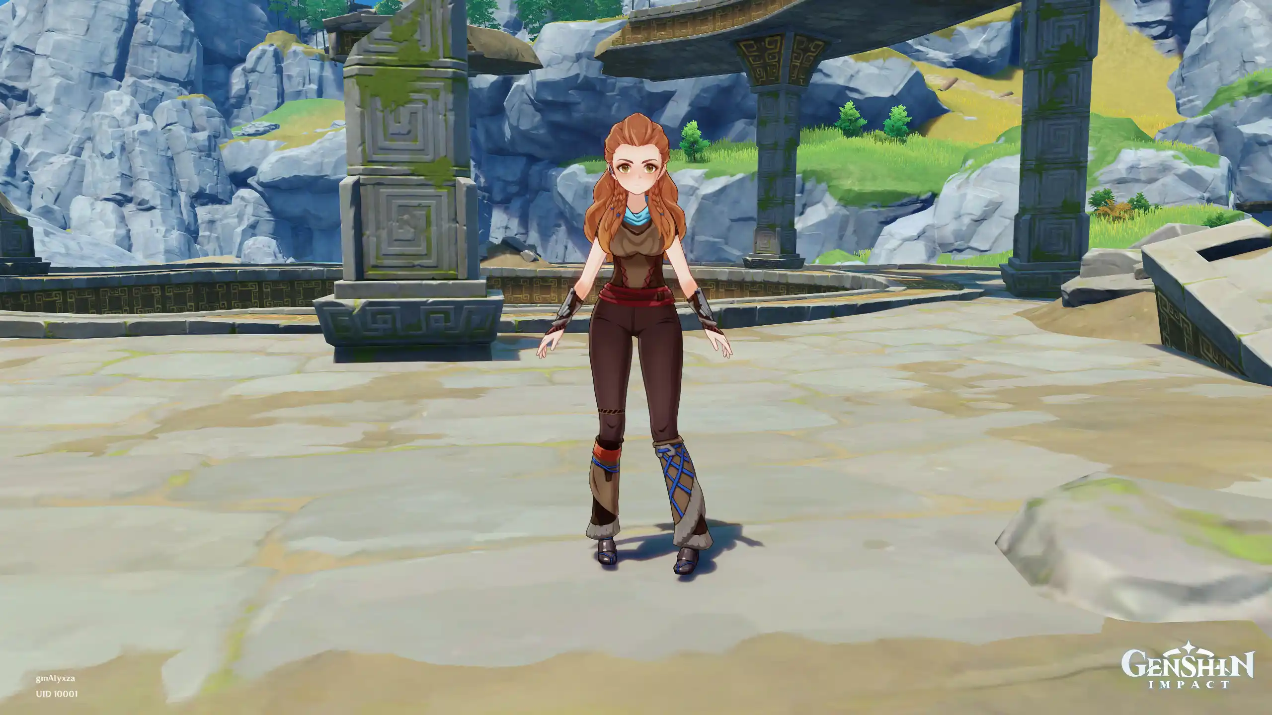 原神 アーロイ Minimum Aloy: No Frills mod