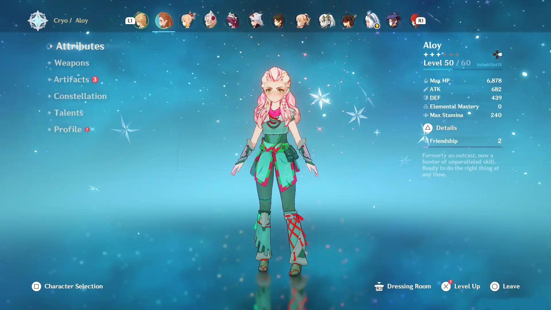 原神 アーロイ Festive Aloy mod
