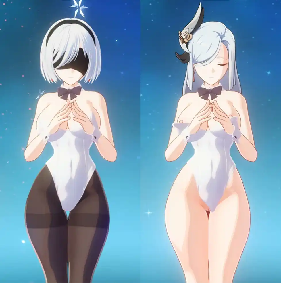 申鶴 Shenhe | Bunny | Bikini | Uniform mod