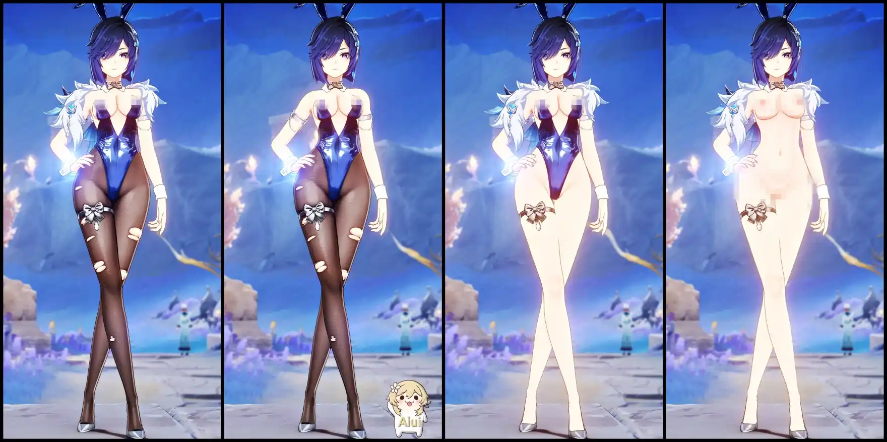 夜蘭 YelanTranquil Bunny Girl Mod mod