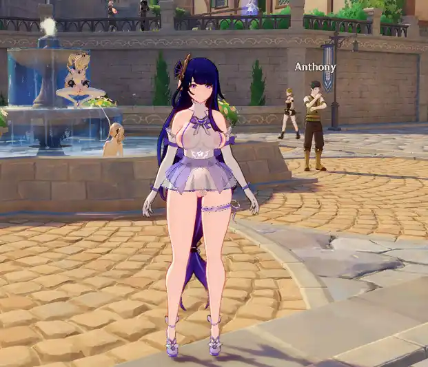 雷電将軍 Raiden Shogun Magical Girl mod