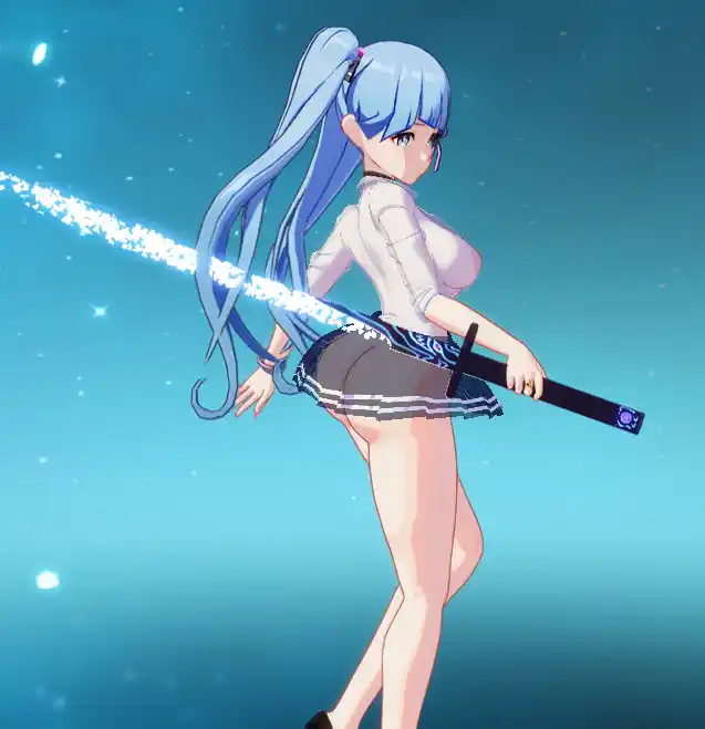 神里綾華 Ayaka in JK mod