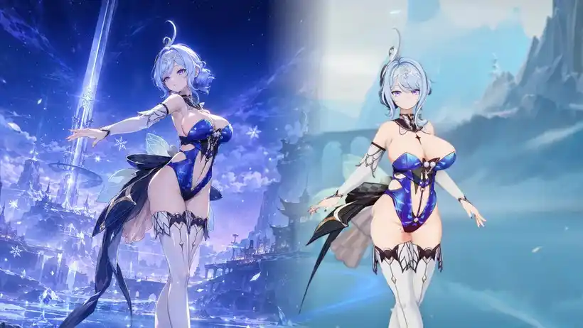 オデット Frostveil Odette mod